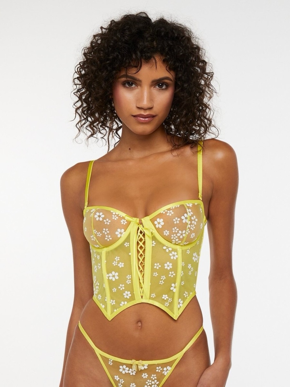 Puff Daisy Unlined Bustier by Savage X Fenty.